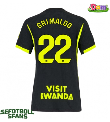 Atletico Madrid Alejandro Grimaldo #22 Bortatröja Kvinnor 2026-27 Kortärmad